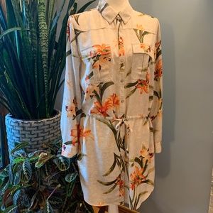 LBN Chico’s Tropical Dress/Cover-Up